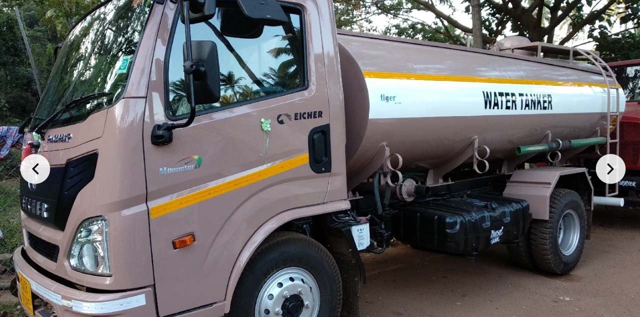 water tanker goa